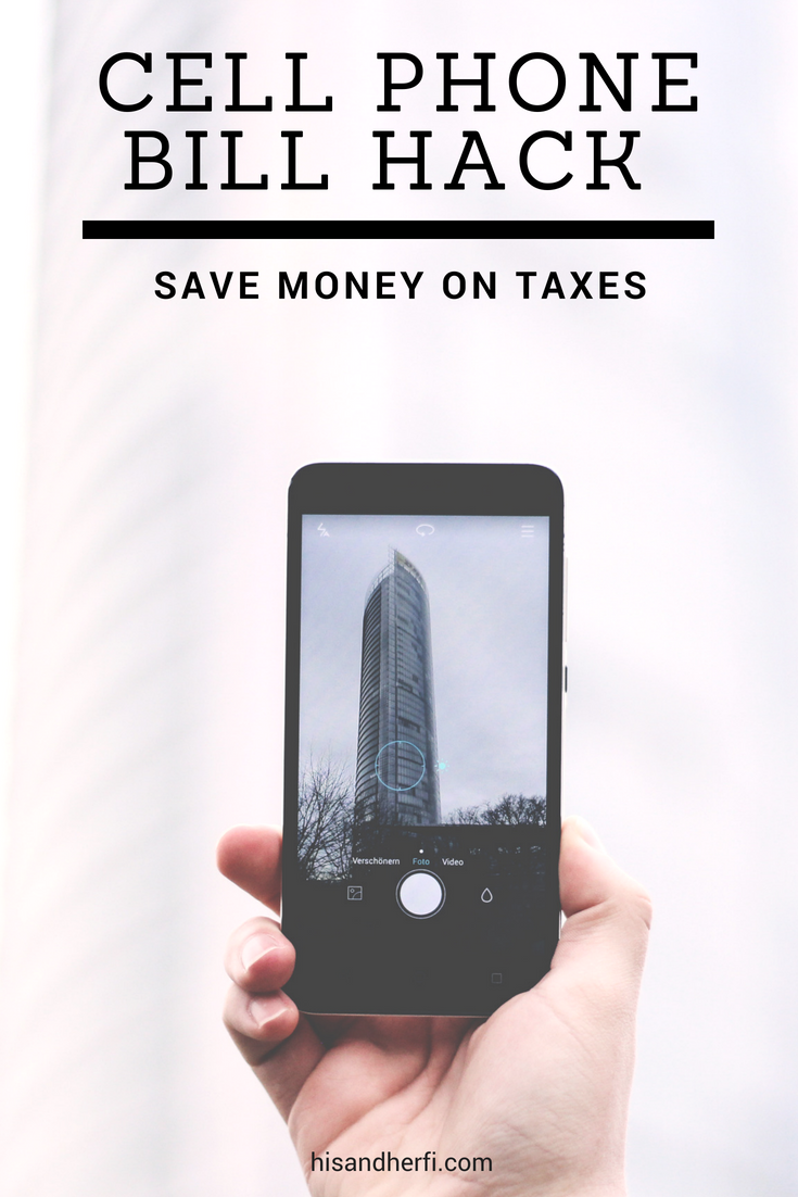 Cell Phone Bill Hack: Save Money on Taxes - HH Finance